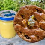 Lentetaart met lemoncurd